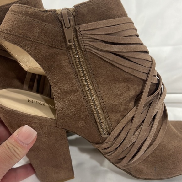 Nine West peep toe booties - Picture 7 of 8
